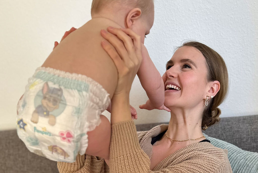 Gestern noch klein, heute ganz groß – froh deine Mama zu sein