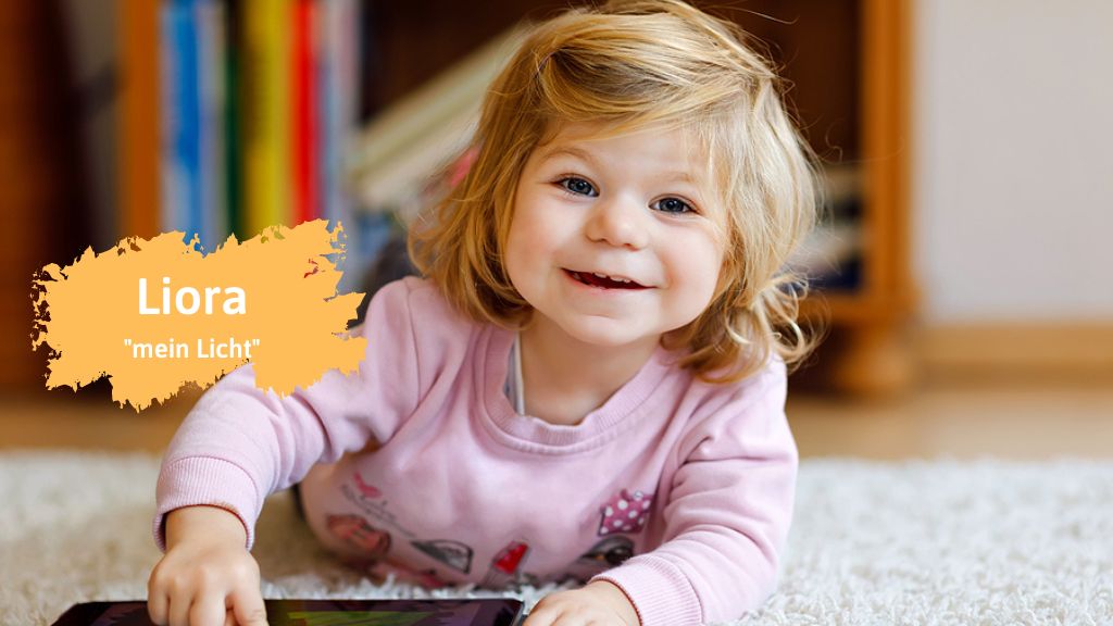 100 seltene Mädchennamen: Liora, mein Licht