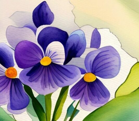 Die Veilchen gelten neben den Schwertlilien als Geburtsblumen für den Monat Februar.