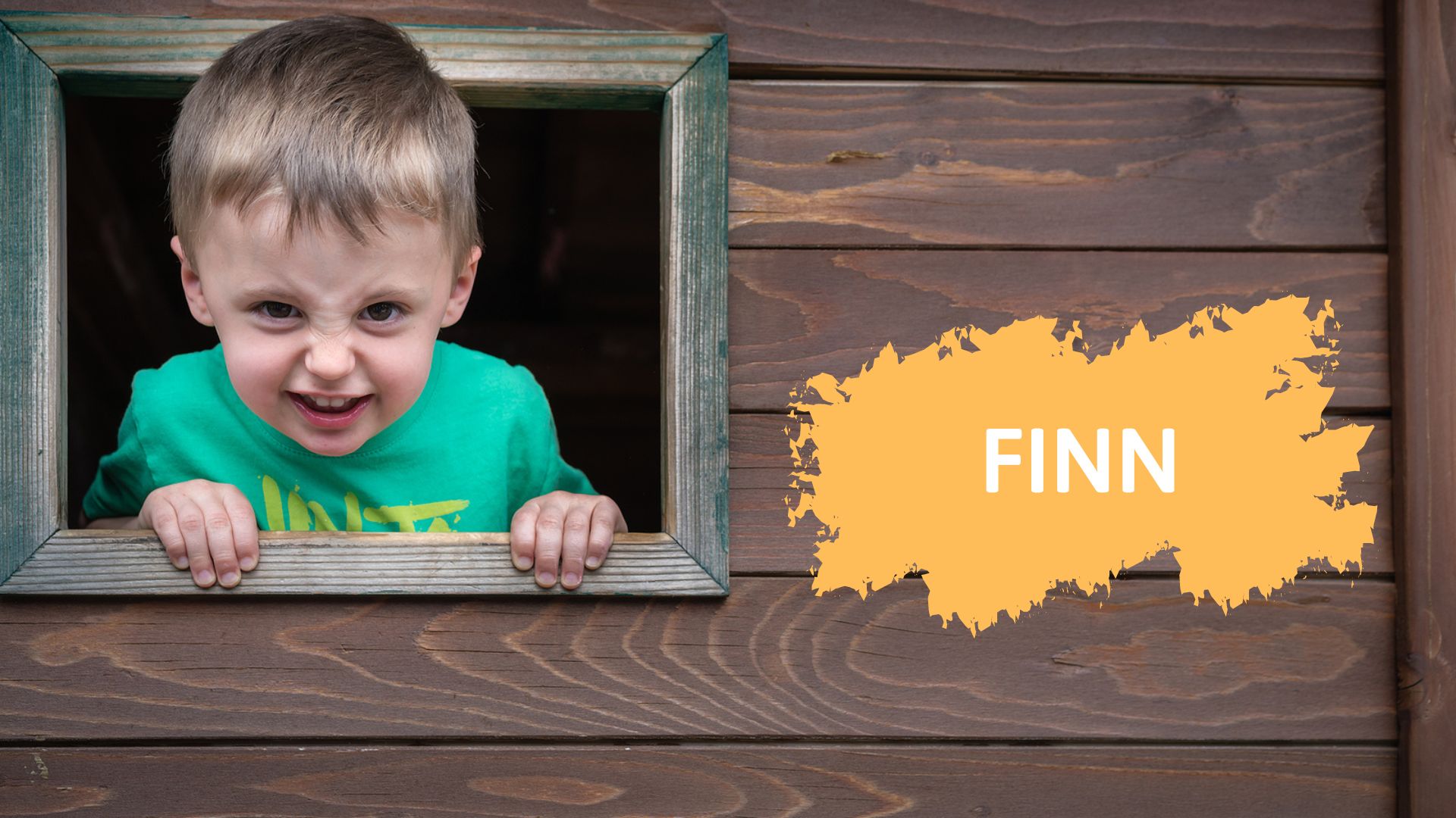 Kurze freche Jungennamen: Finn