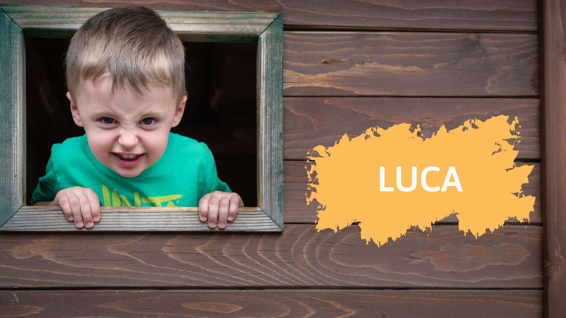 Kurze freche Jungennamen: Luca