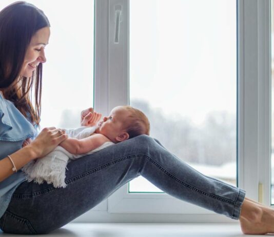 Das lieben alle Babys: Mamas ungeteilte Aufmerksamkeit.