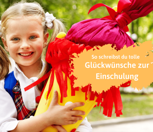 Wir zeigen dir, wie du deine Glückwünsche zur Einschulung gelungen formulierst. Foto: Bigstock