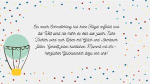 Glückwünsche zur Geburt eines Mädchens. Grafik: Echte Mamas