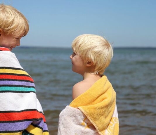 „Wollen wir gleich noch mal ins Wasser?”