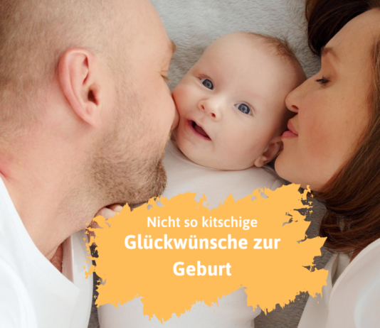 Glückwünsche zur Geburt, die nicht so kitschig sind