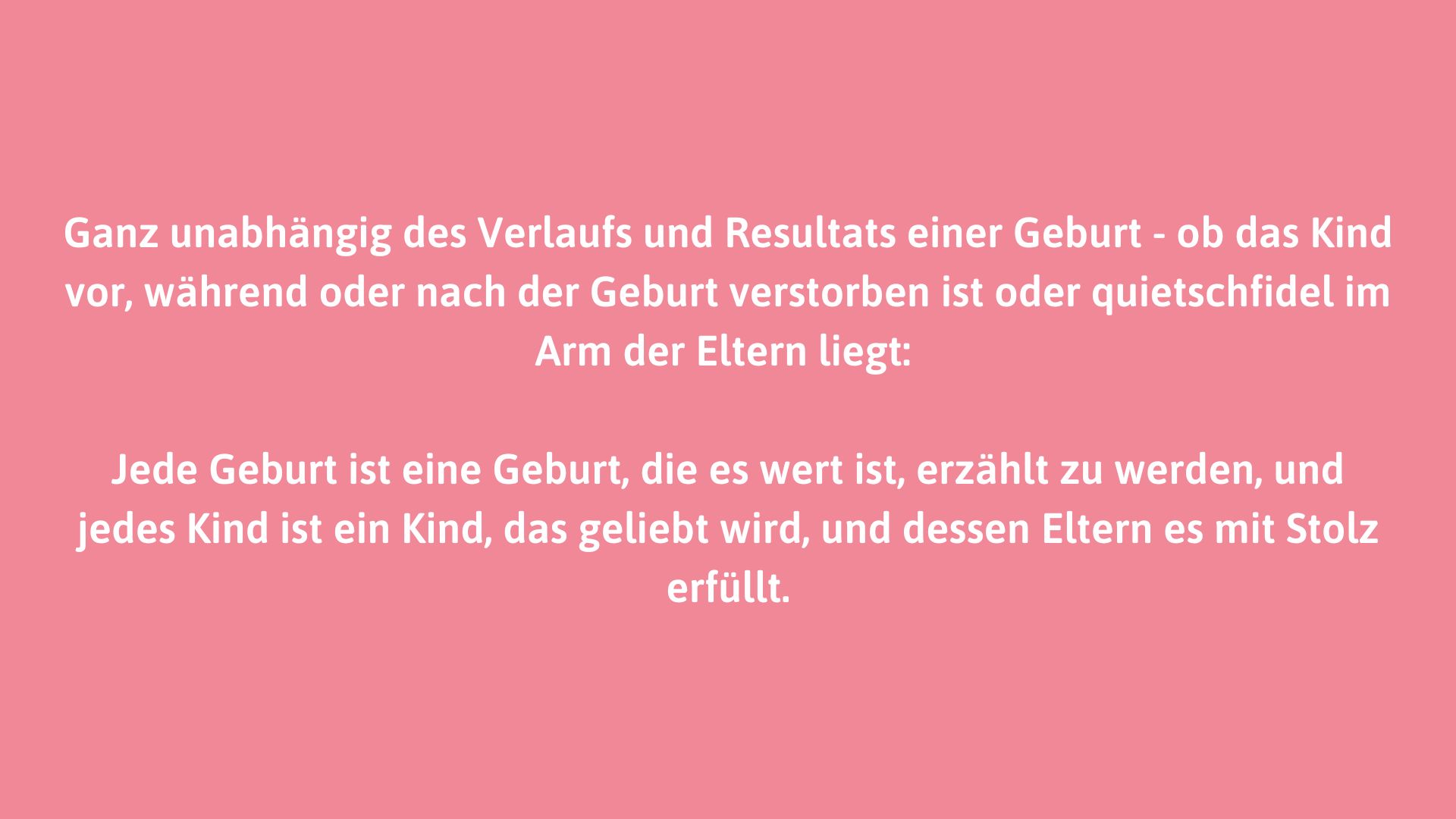 Claudia und Robert von "Freiheit im Gepäck" erklären, warum sie auf eine Triggerwarnung beim Thema Fehlgeburt verzichten.