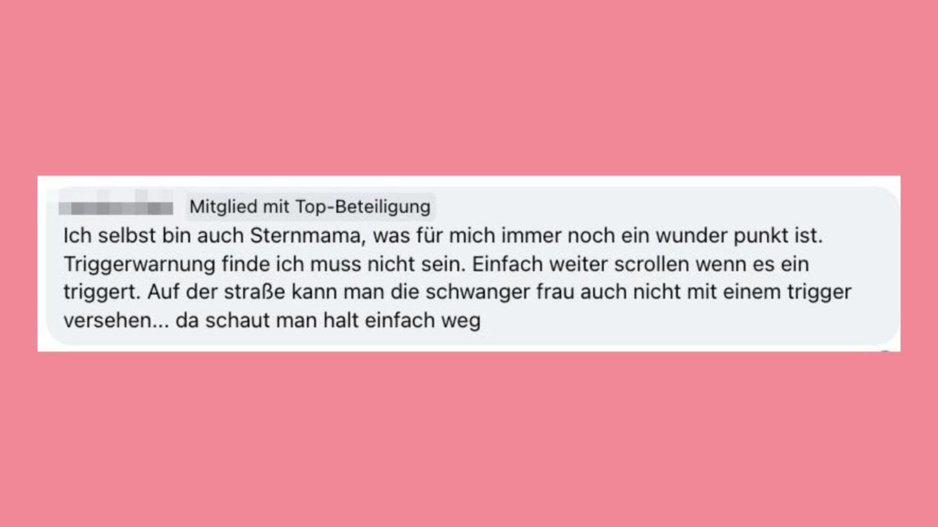 Braucht eine Fehlgeburt eine Triggerwarnung? Die Meinungen aus der Echte Mamas Community.