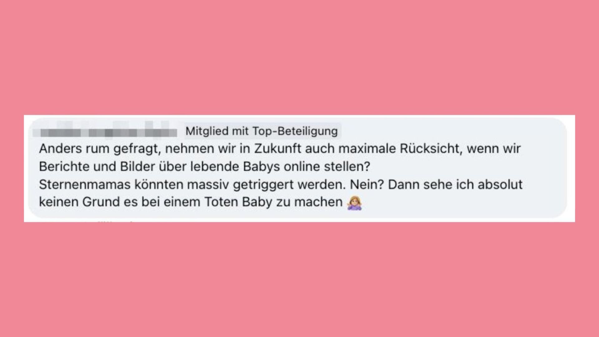 Braucht eine Fehlgeburt eine Triggerwarnung? Die Meinungen aus der Echte Mamas Community.