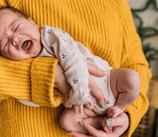 Als Mama nur schwer auszuhalten: Wenn das Baby weint und sich nicht beruhigen lässt.