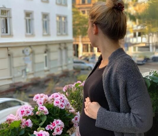 Antonia ist heute Mama.
