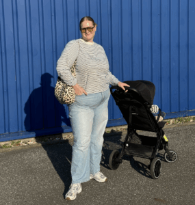 Alina ist stolze Mama von zwei Kindern.