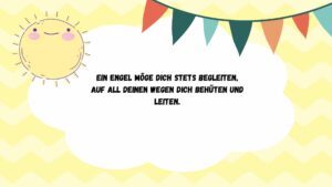 Ein Engel möge dich stets begleiten...