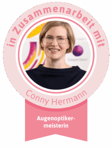 Conny Hermann, Augenoptikermeisterin und Expertin