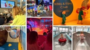 Anki und ihre Familie testen das umfangreiche Entertainment-Programm an Bord.