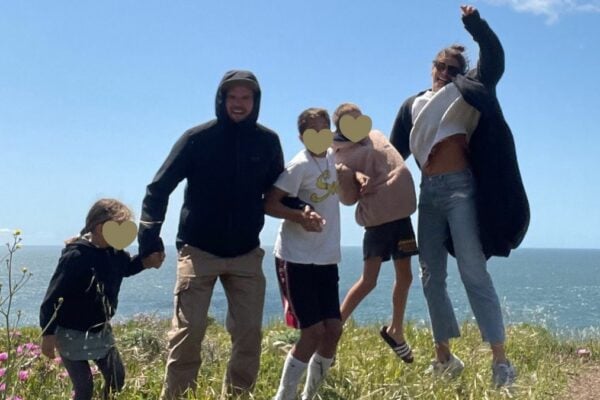 Waren zwei Jahre auf Reisen: Pauli und ihre Familie.